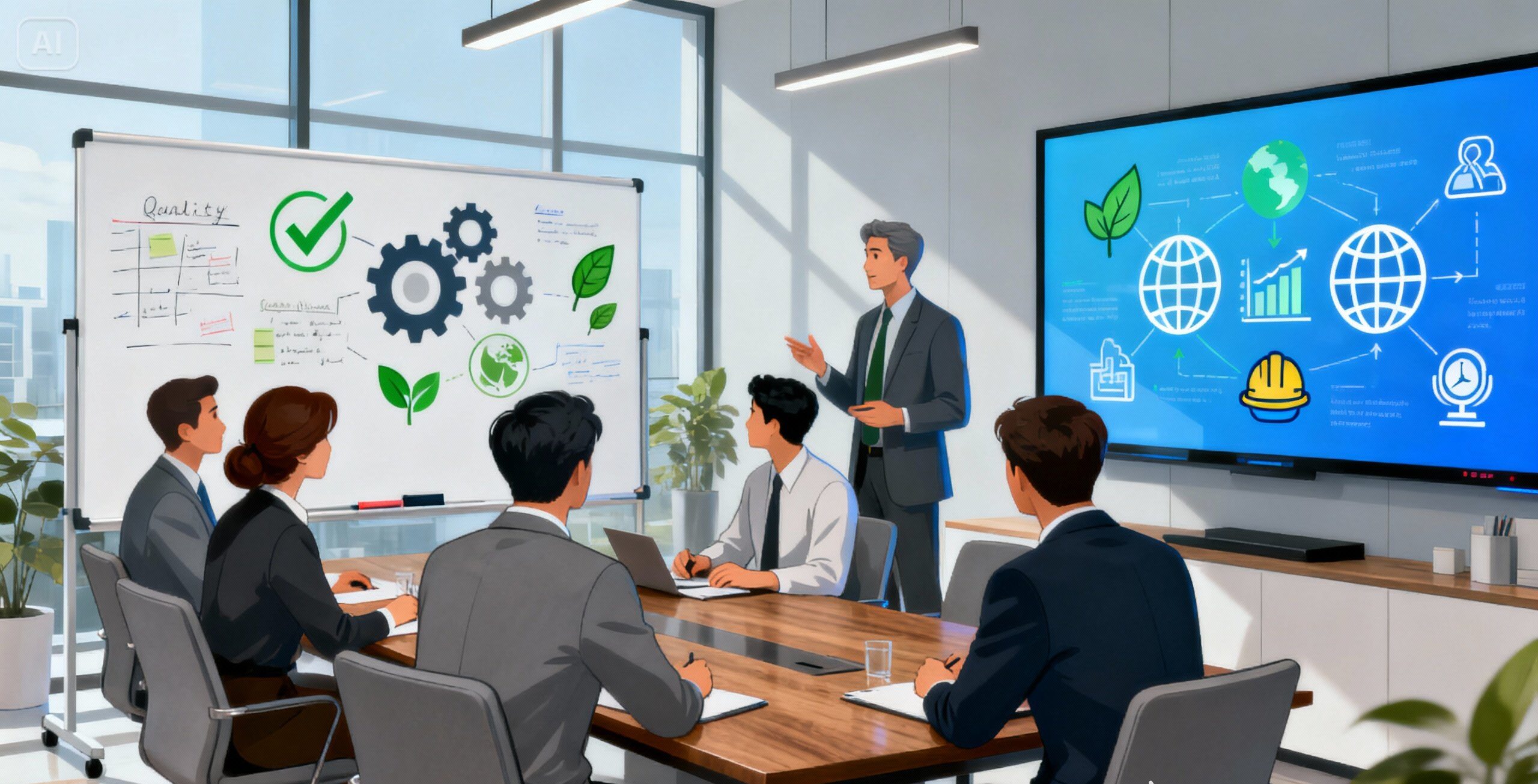 ISO 9001, ISO 14001, dan ISO 45001